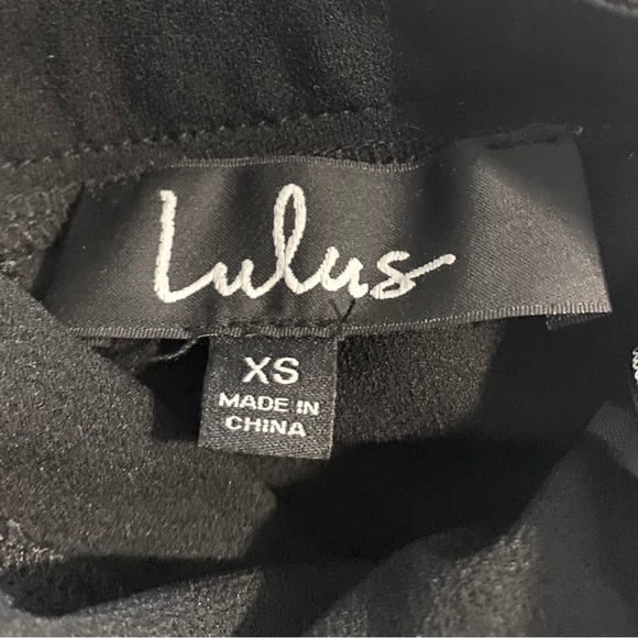 Lulu’s All My Daydreams Black Lace Skater Dress - Picture 6 of 6